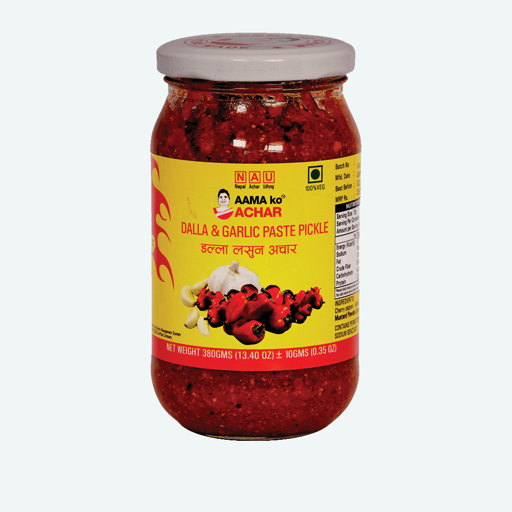 Aama Ko Achar – Dalla & Garlic Paste Pickle