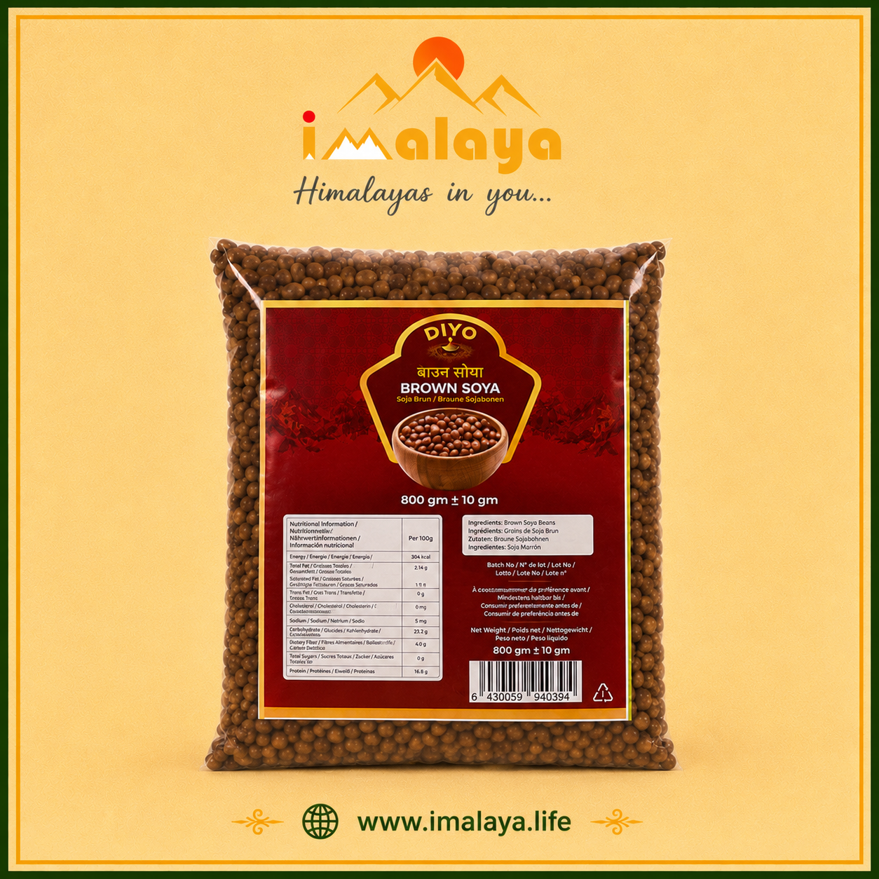 BROWN SOYABEAN