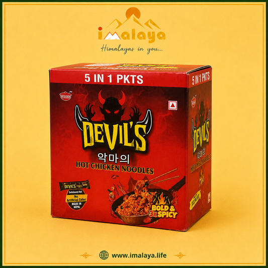 Devils Hot Chicken Noodles 20x 100g