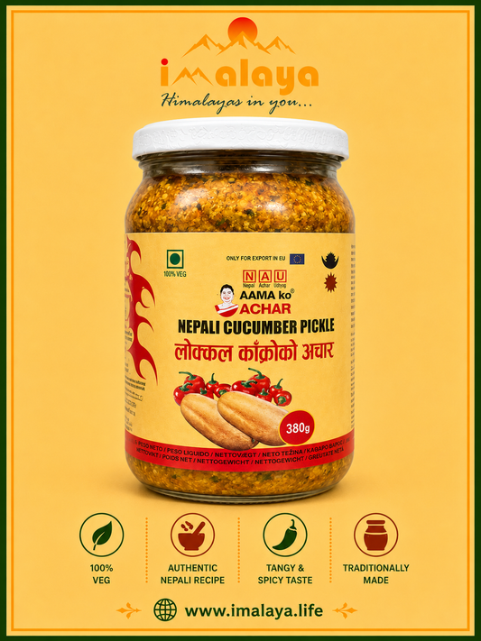 Cucumber Pickles- Kakro ko Achar