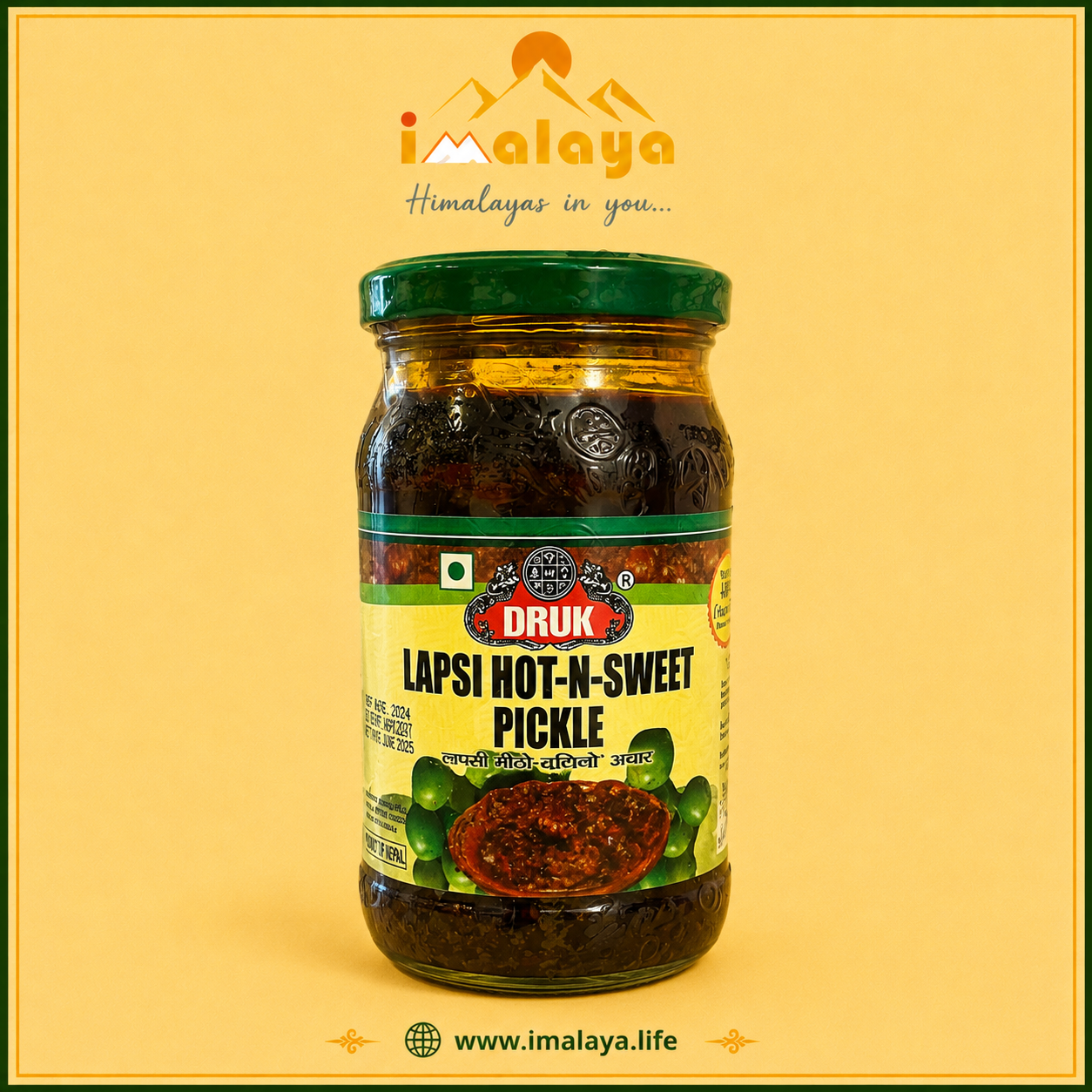 Lapsi (Hog Plum) Hot and Sweet Pickle