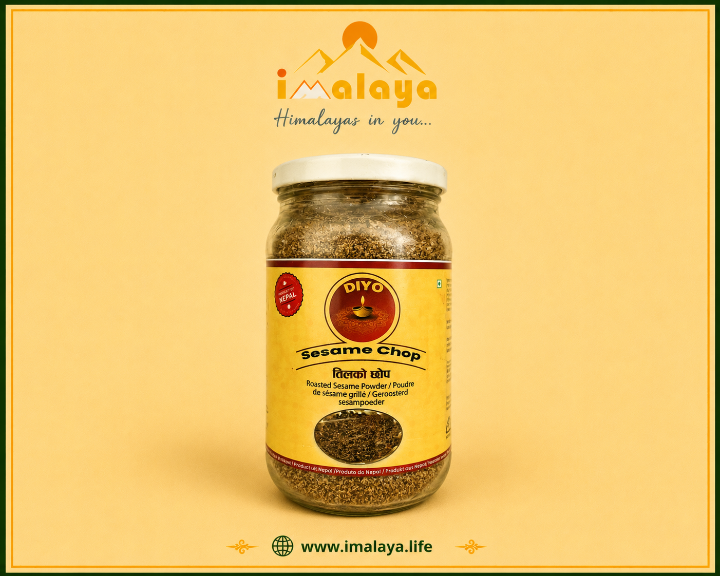 Sesame Chop (Tilko Chhop) – Roasted Sesame Powder